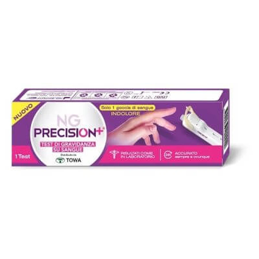 Pregnancy test on blood ng accuracy+