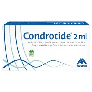 Intra-articular syringe Chondrotide polynucleotide gel 2% 2 ml