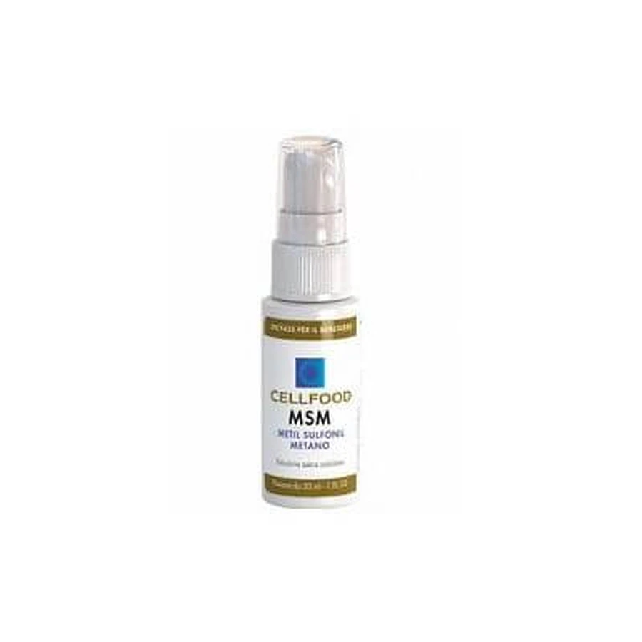 Cellfood msm methylmethylsulfonylmethaan colloïdaal zoutoplossing 30 ml