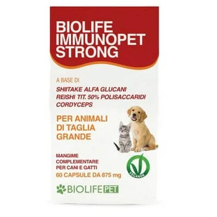 Biolife immunopet krachtig 60 capsules