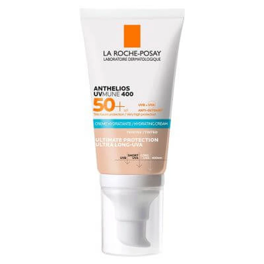 Anthelios uvmune vochtinbrengende crème spf50+ getint 50 ml