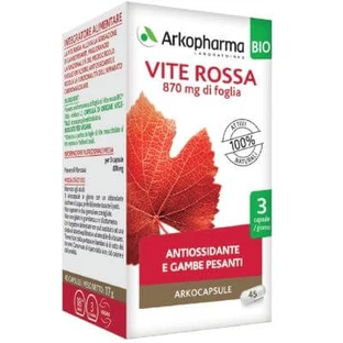 Arko cápsulas ecológicas de vid roja 45 cápsulas