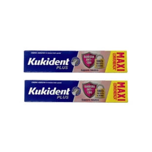 Kukident two-pack neutral food barrier 57 g