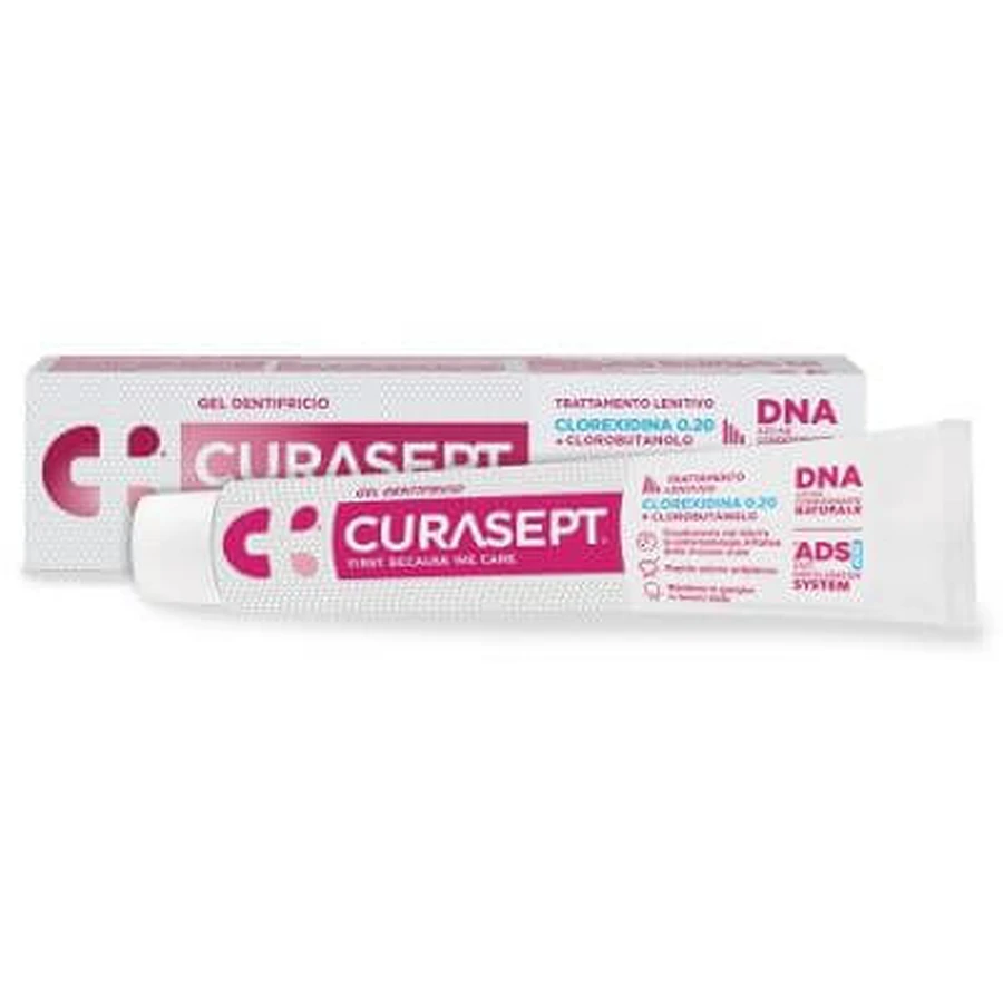 Curasept ads dna gel toothpaste soothing treatment 75 ml