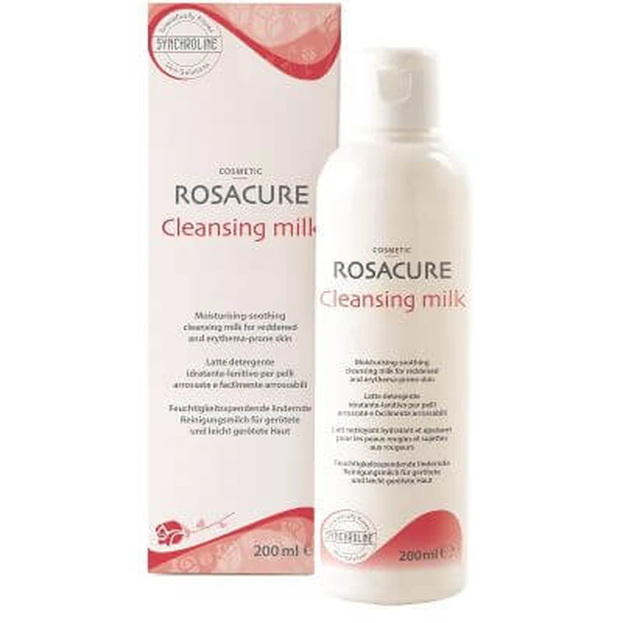 Cosmétique rosacure lait nettoyant 200 ml