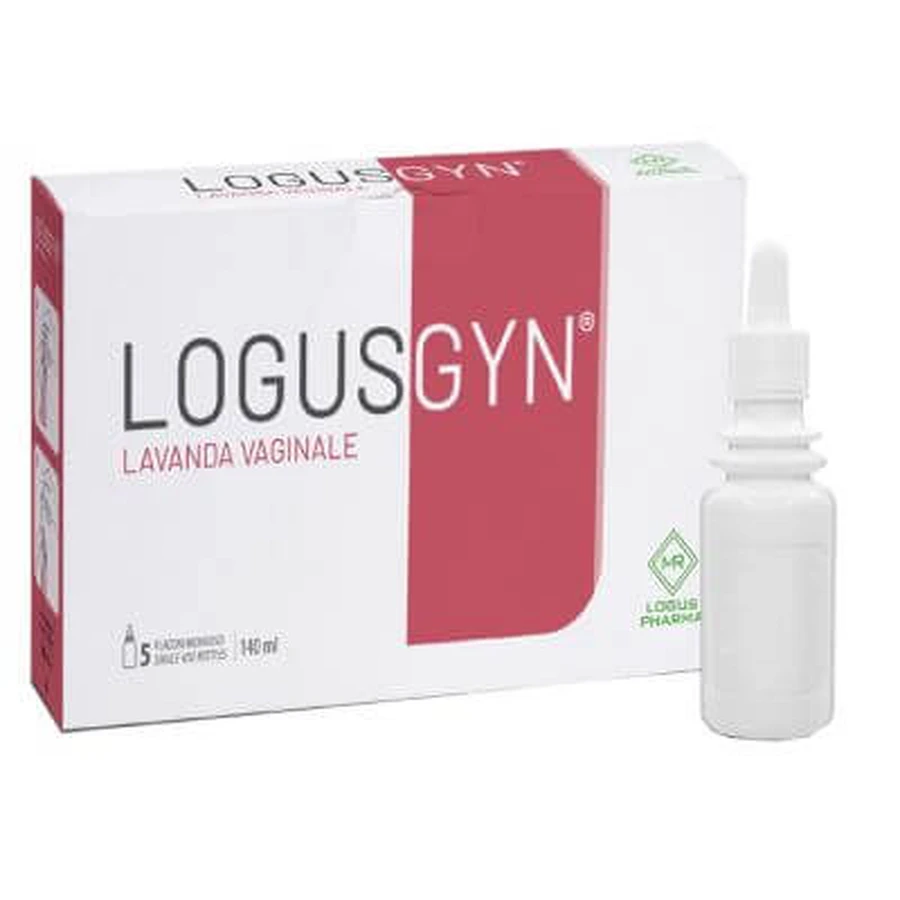 Logusgyn vaginal douche 5 bottles 140 ml