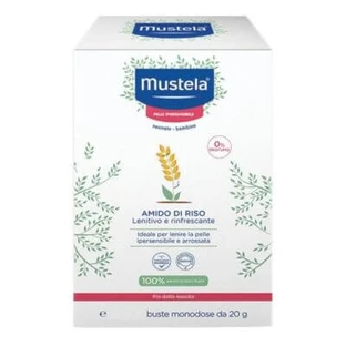 Mustela amidon de riz 4 sachets x 30 g