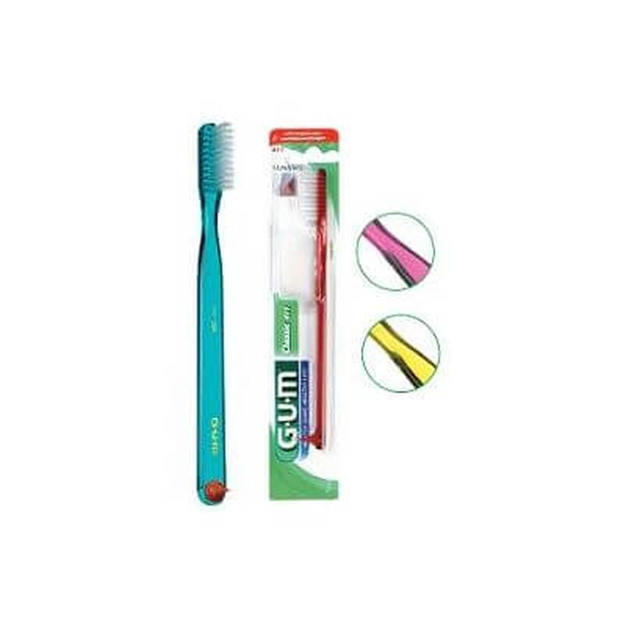 Goma de mascar classic 411 cepillo de dientes suave normal