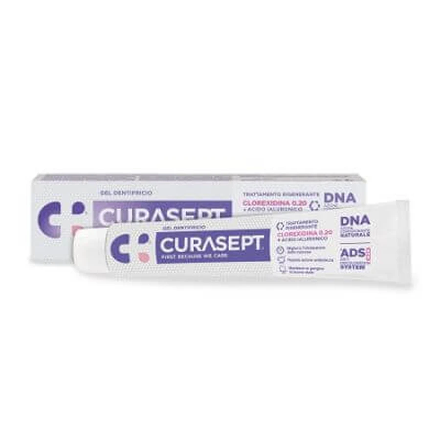 Curasept ads dna gel toothpaste regenerating treatment 75 ml
