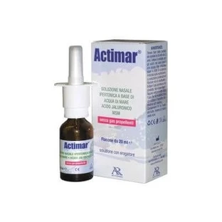 Actimar neusoplossing 3% zoutoplossing neusspray met hyaluronzuur + msm 20 ml met dispenser