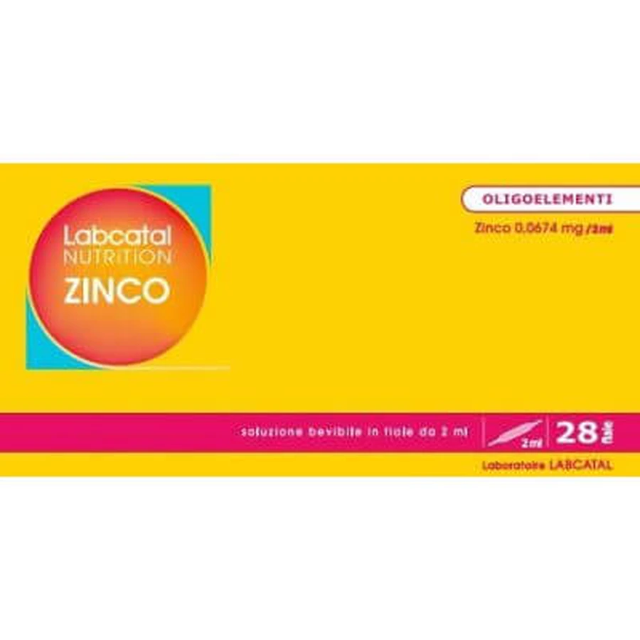 Labcatal zinc nutrition 28 2 ml ampoules