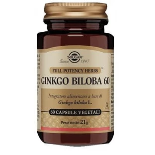 Ginkgo biloba 60 vegetarian capsules
