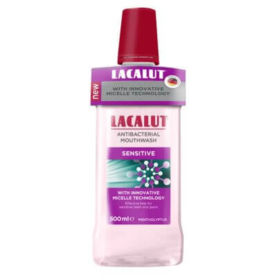 Lacalut Sensitive Micellar Mouthwash 500 ml