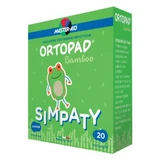 Ortopad simpaty reguläres orthopädisches Augenpflaster 5,7x8,2 50 Stück
