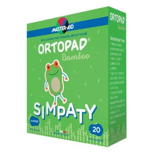 Ortopad simpaty gewone orthese oogpleister 5,7x8,2 50 stuks