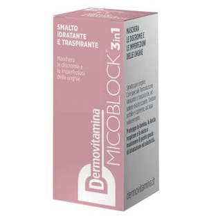Esmalte de uñas Dermovitamin micoblock 3 en 1 hidratante y transpirable nude 5 ml