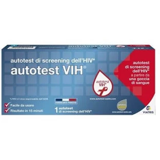 hiv hiv screening self-test enthält 1 selbsttest + lösung + skalpell + bandage + mullbinde + desinfektionstuch