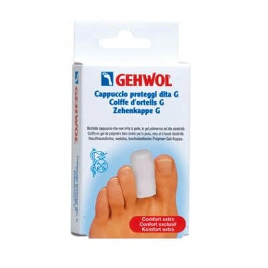 Gorro protector de dedos Gehwol mediano 2 piezas