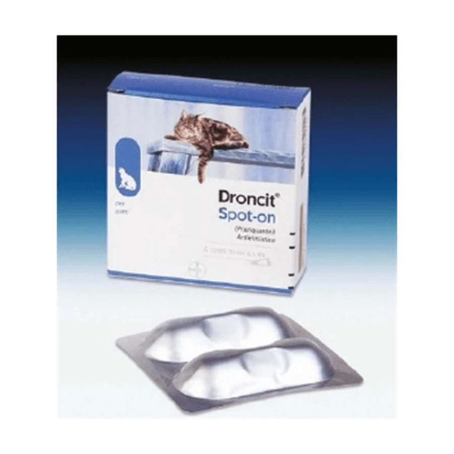 Droncit spoton*4 tubes 0.5ml