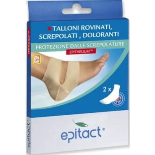 Heel crack protection epitact one-size-fits-all 2 pieces
