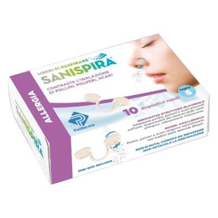 Sanispira Nasal Allergie Allergie Nasal Gerät 10 Stück Größe s