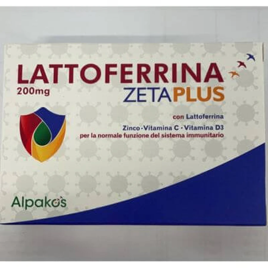 Lactoferrina zeta plus 20 comprimidos