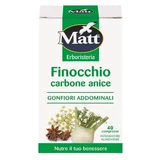 Matt herbalist's shop venkel houtskool anijs 40 tabletten
