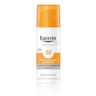 Eucerin sun protection spf 30 photoaging control face sun fluid anti-aging 50 ml