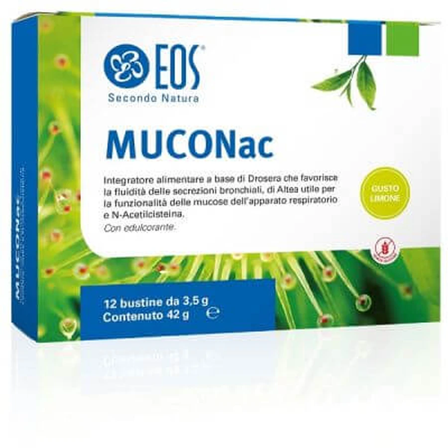 Eos muconac limón 12 sobres