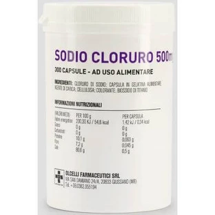 Sodium chloride 300 capsules 500mg