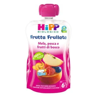 Hipp Bio-Fruchtsmoothie Äpfel Pfirsiche Beeren 90 g