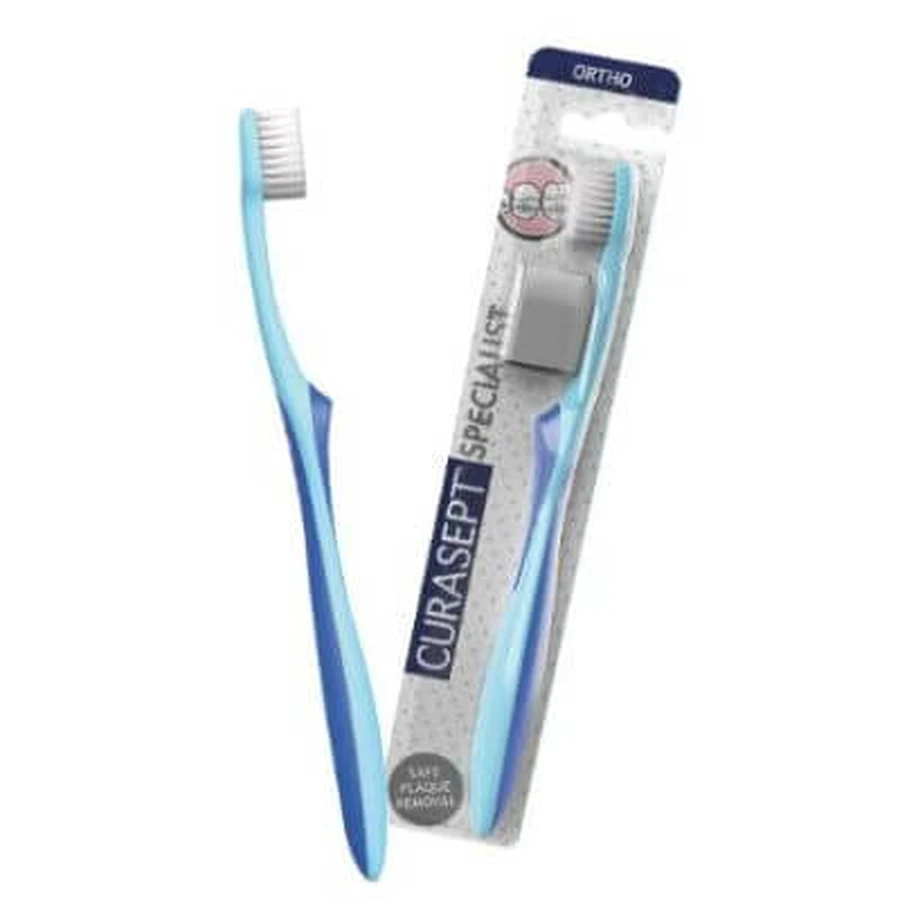Curasept specialized orthodontic toothbrush