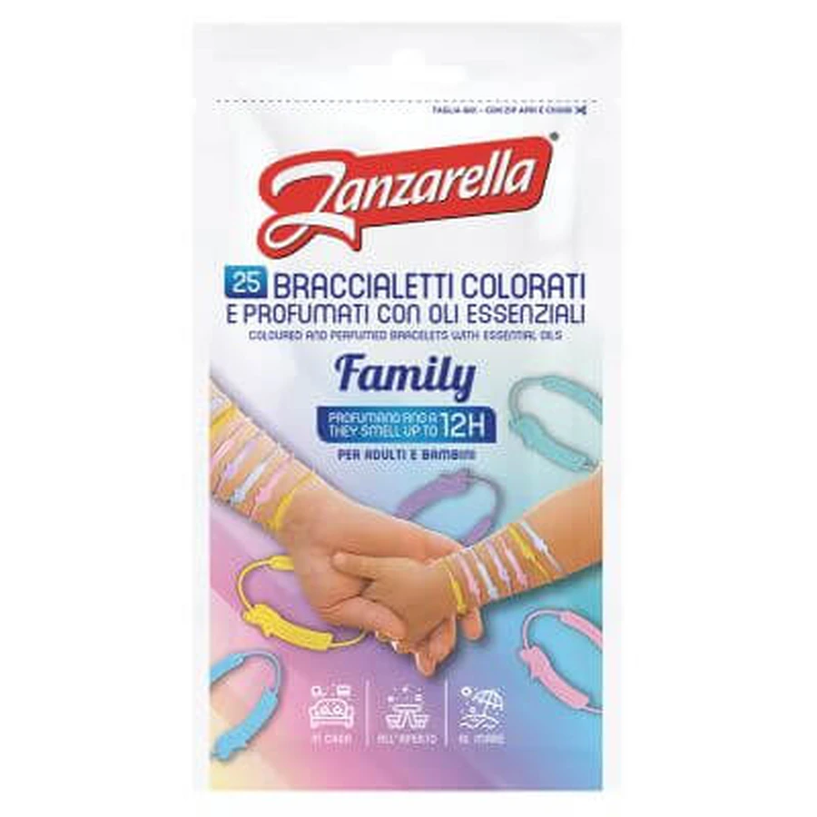 Zanzarella family bracelets 25 pieces