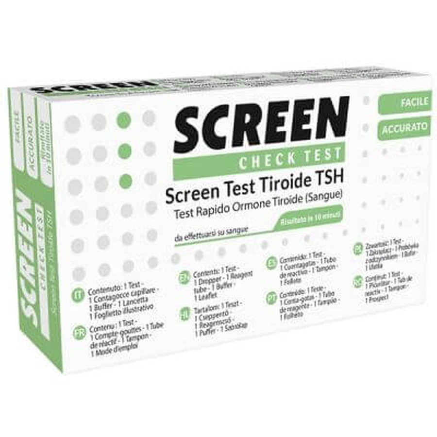 Screen rapid test thyroid stimulating hormone tsh in blood