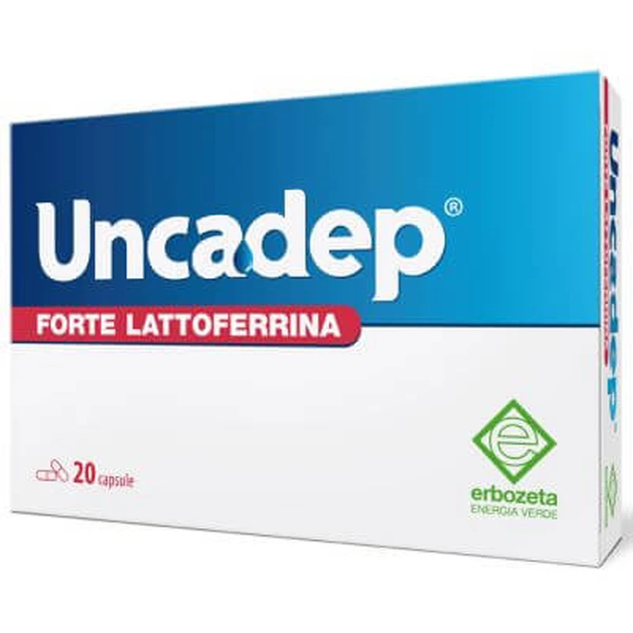 Uncadep forte lactoferrina 20 cápsulas