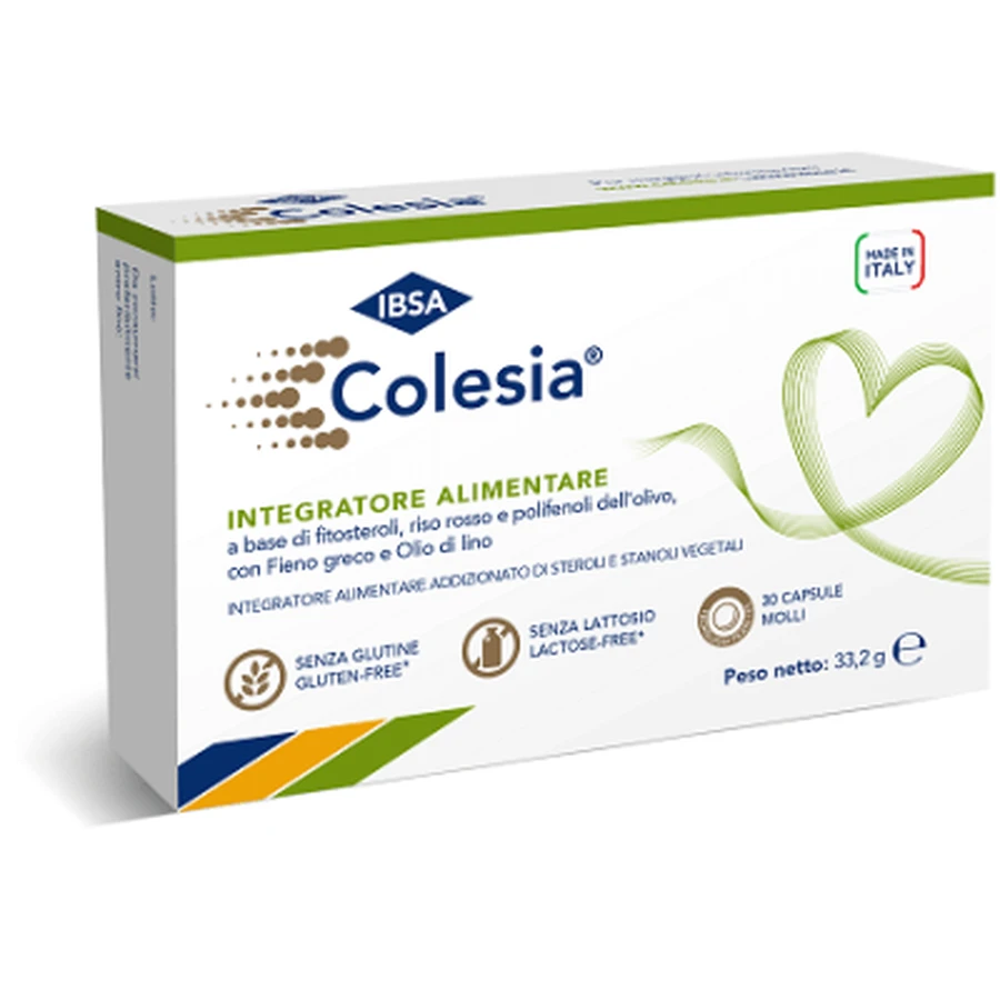 Colesia zachte gel 30 capsules moi