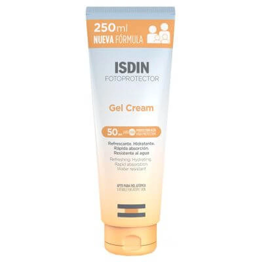 Fotoprotector gel crema 250 ml