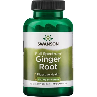 Extrait de racine de gingembre, 100 capsules, Swanson Health USA