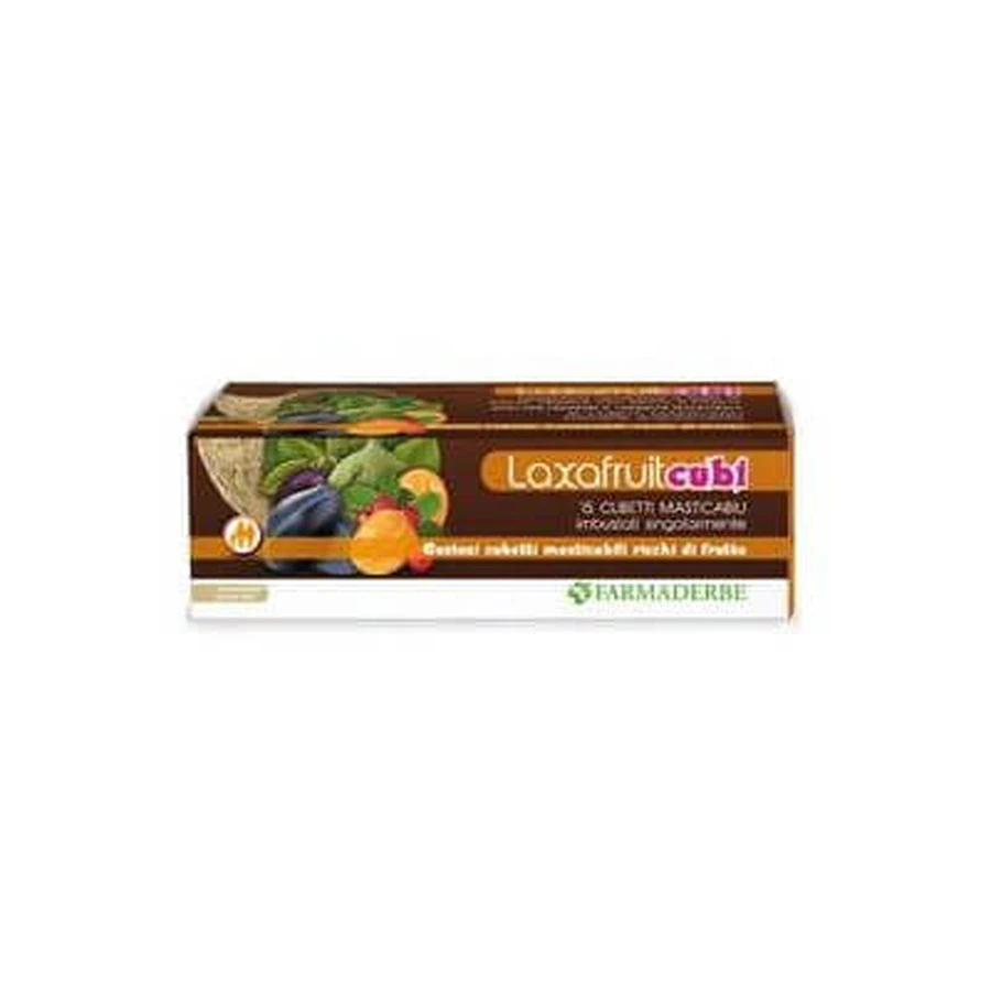Laxafruit 15 chewable cubes 150 g