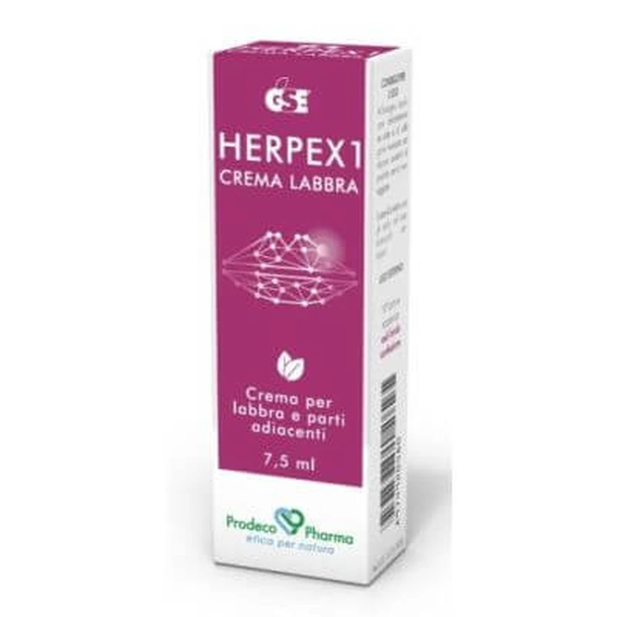 Gse herpex 1 lip cream 7.5 ml