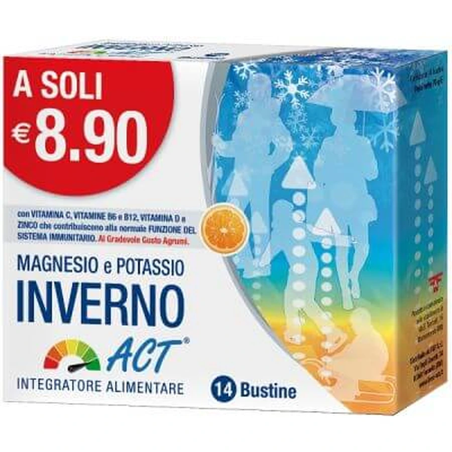 Magnesium and potassium for winter 14 sachets