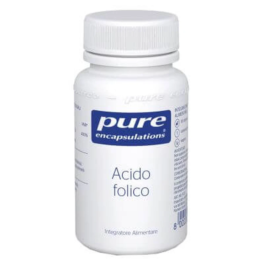 Pure folic acid encapsulations 30 capsules