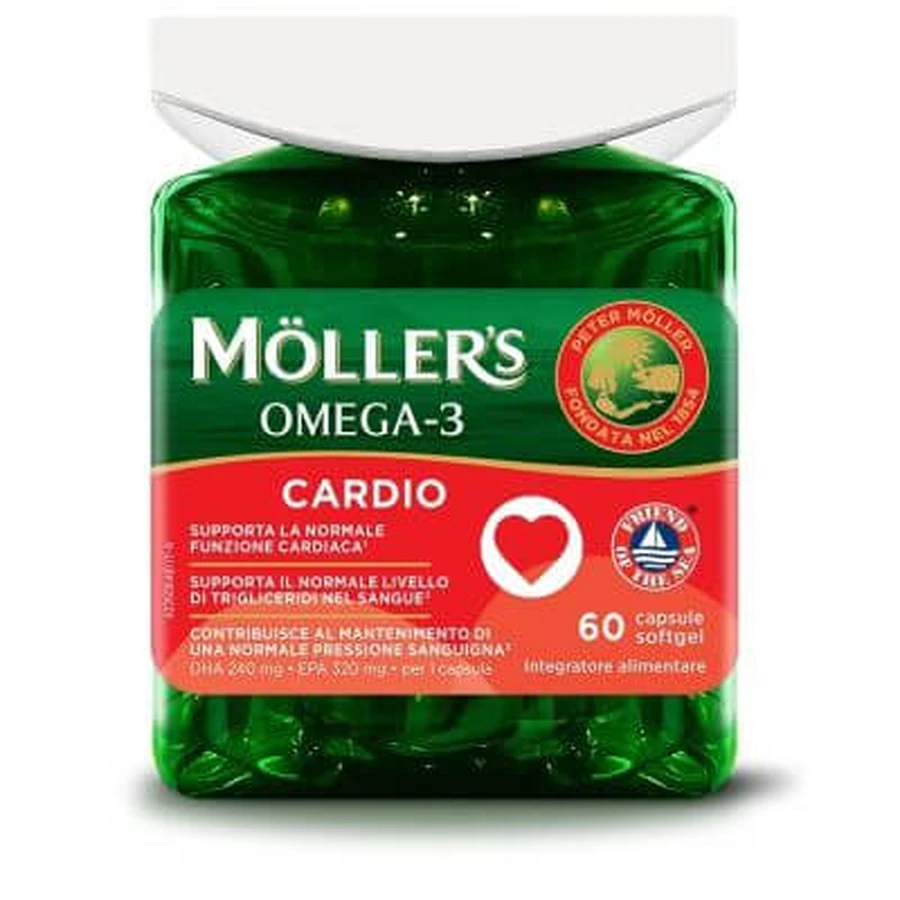 Moller's omega 3 cardio 60 capsules