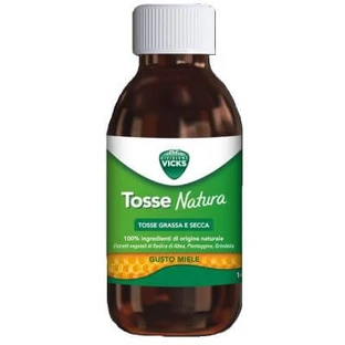 Vicks toux nature toux grasse et sèche saveur miel 140 ml