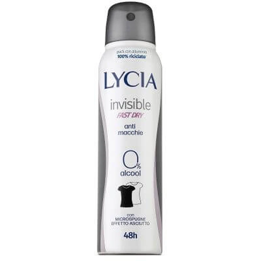 Lycia unsichtbar schnell trocken Spray 150 ml