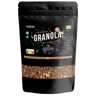 Eco Granola with cocoa and seeds, 200g, Niavis