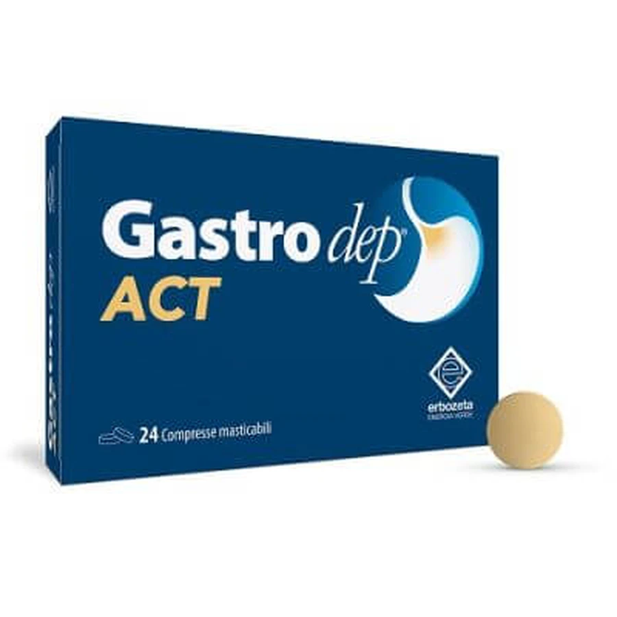 Gastrodep act 24 comprimidos masticables