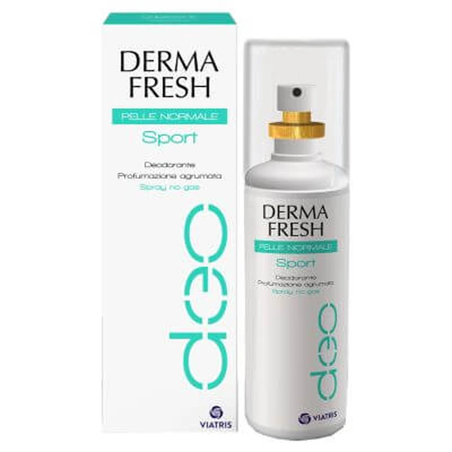 Dermafresh normale huid deodorant sport deodorant citrus geur 100 ml