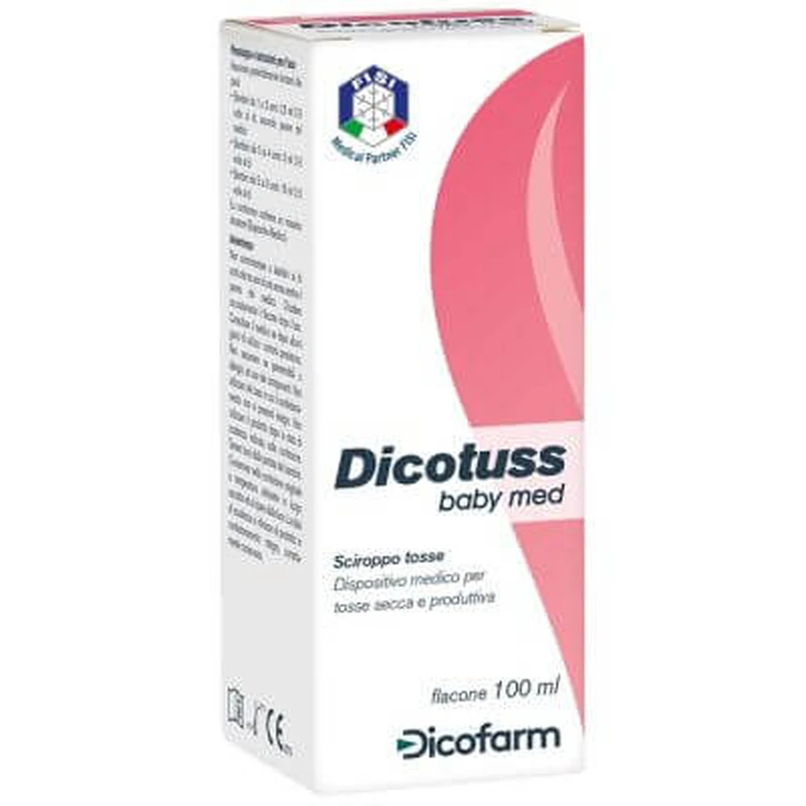 Dicotuss baby med bottle 100 ml