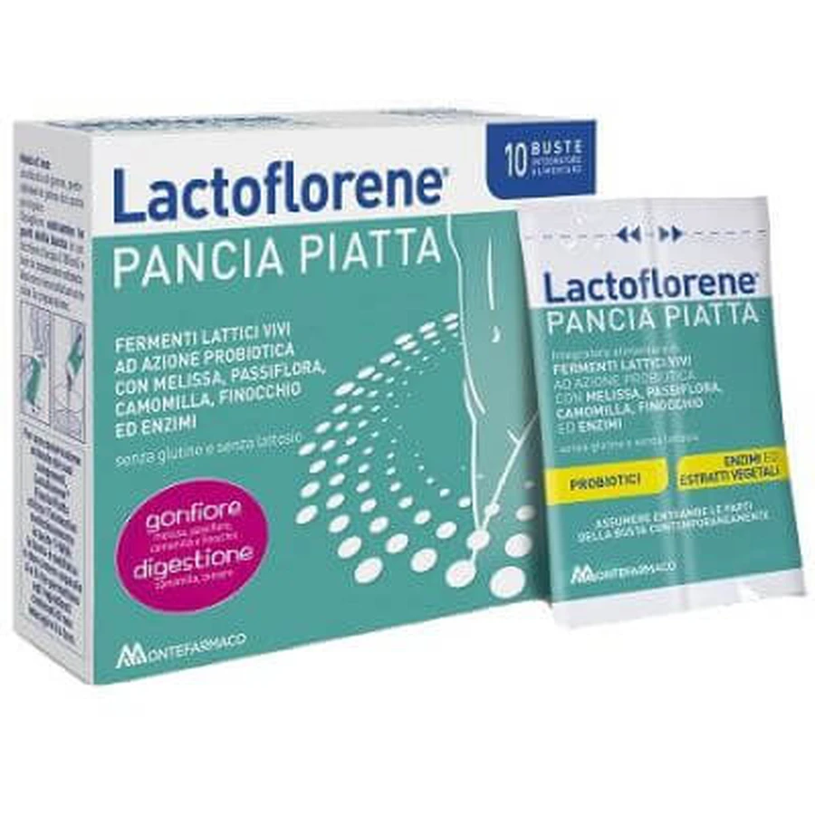 Lactoflorene ventre plat 10 sachets